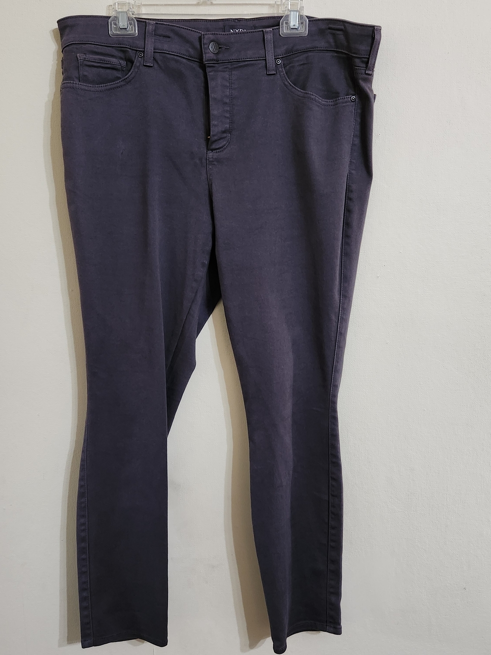 NYDJ Women's Skinny Jeans in Dark Gray